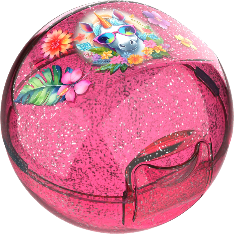 Appelbox unicorn glitter