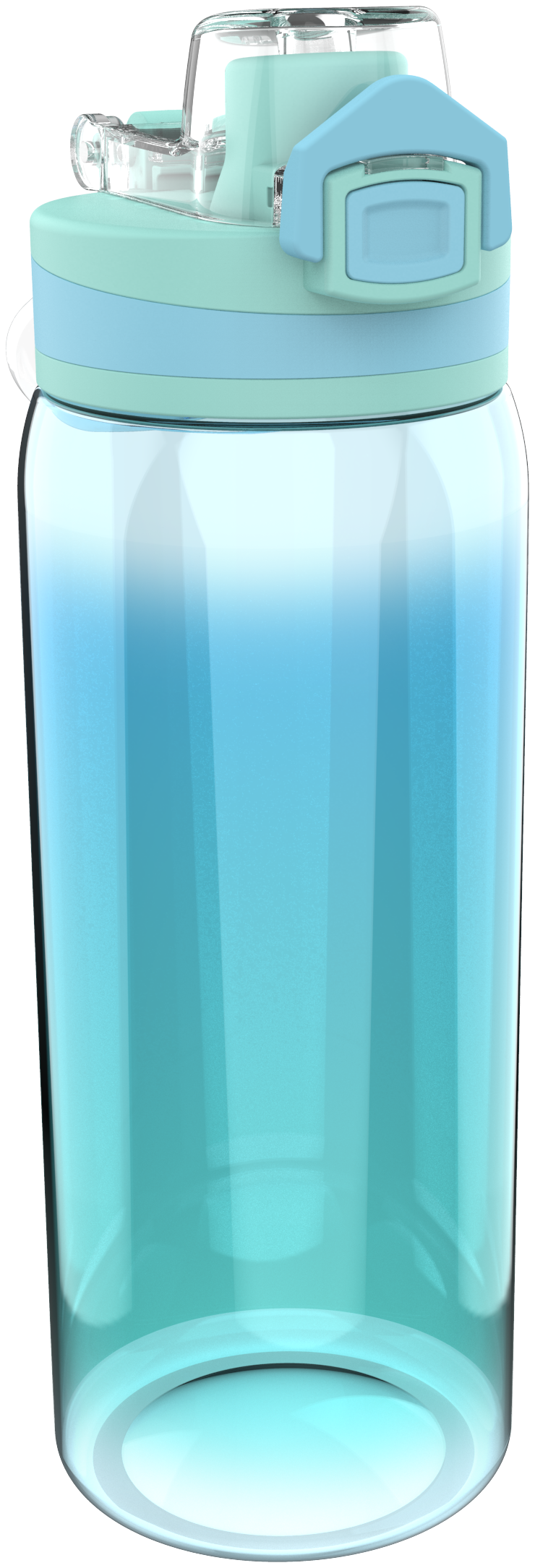 waterfles (blauw groen)